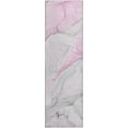 thumbnail image 2 of Addison Rugs Mayfield Washable Transitional Watercolors Pink Runner Rug, 2'3" x 7'6", 2 of 5