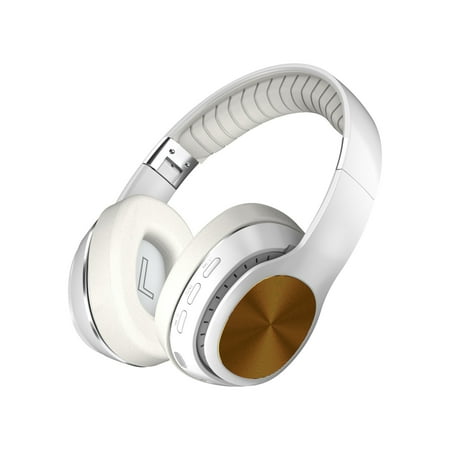 JOGZMZ Wireless Bluetooth Headest 8D Surround for Long-Lasting Battery Life Foldable and Comfortable to Wear Bluetooth 5.0/TF/AUX