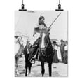 thumbnail image 2 of Print: Indian, Holding Gun, On Horse, At The Pan-American Exposition, 2 of 4