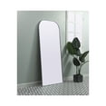 thumbnail image 3 of Elegant Decor Metal Frame Arch Full Length Mirror 32X76 Inch In Silver, 3 of 8