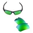 thumbnail image 4 of Walleva Emerald Mr. Shield Polarized Replacement Lenses for Oakley Flak 2.0 Sunglasses, 4 of 8