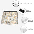 thumbnail image 3 of Balery Floral1 Calzoncillos bóxer para hombre, ropa interior de algodón suave y transpirable con cinturilla de nailon-X-Large, 3 of 5