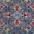 thumbnail image 5 of SAFAVIEH Sutton Hannan Medallion Area Rug, Turquoise/Fuchsia, 5' x 7', 5 of 5