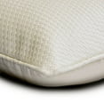 thumbnail image 2 of The HomeCentric Decorative White Pack of 2,12"x22" (30x55 cm) Lumbar Pillow Cover, Faux Leather Basket Weave Oblong Pillow, Solid Color Pattern Modern Style - White Suave, 2 of 3