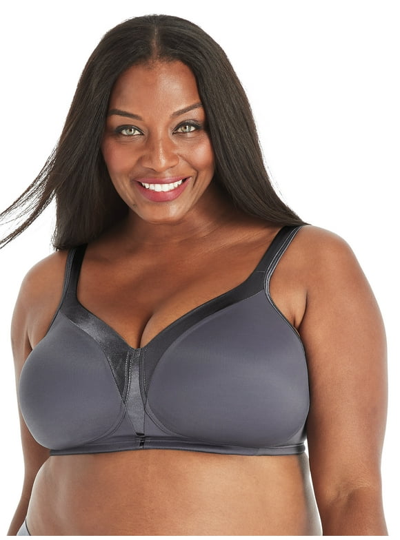 Playtex 18 Hour Silky Soft Smoothing Wireless Bra Private Jet 44D Women's