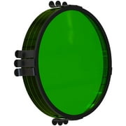 Goodsmann Color Filter 3 PCS Transparent Lenses 2 Inch Correction Lens for MR16 Bulbs Low Voltage Outdoor Landscape Decorate Lighting (Green)