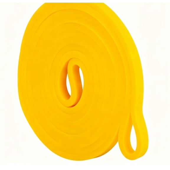 XmhyTop-A 5-15LB Exercise Resistance Bands Set Heavy Duty Elastic Training for Home Gym Workouts, Portable Strength Mobility Equipment,Yellow