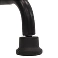 thumbnail image 2 of Studio Designs Retro Wood Seat and Metal Swivel Height Adjustable Stool (19.25" -26" High) with Foot Ring for Home or Art Studio in Distresed Black, 2 of 5