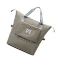 thumbnail image 2 of Bolsa de viaje Nikou elegante moderna suave impermeable para deportes gimnasio gris neutro tamaño libre, 2 of 12