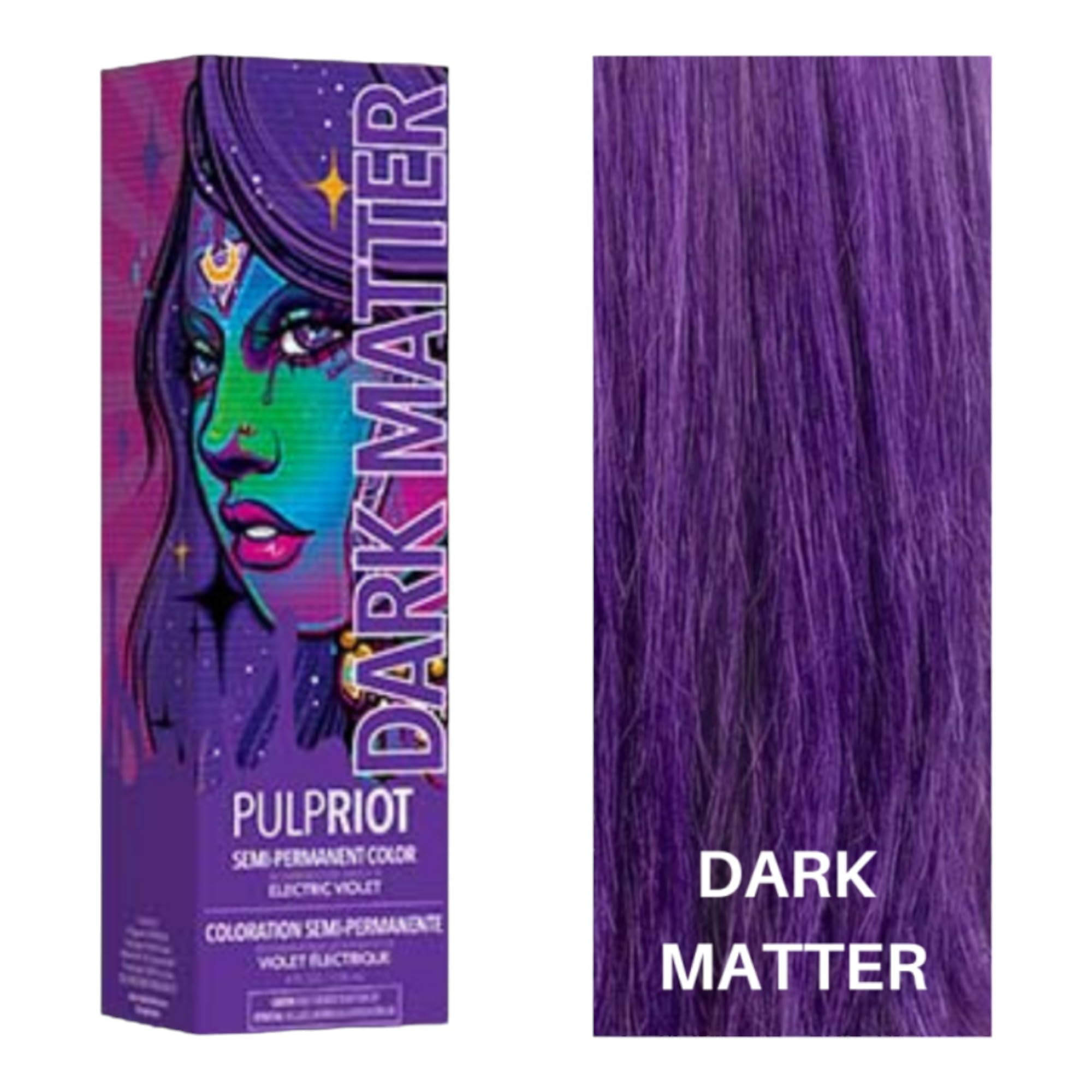 Haircolor Pulp Riot Dark Matter Electric Violet 120 ml | Bodega Aurrera ...