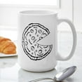 thumbnail image 6 of CafePress - Pizza Large Mug - 15 oz Ceramic Large White Nolvety Mug, 6 of 6