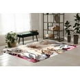 thumbnail image 4 of Salon Rug, Soft Tones Rug, Kitchen Rugs, Soft Tones Flowers Rug, Living Room Rug, Flower Rugs, Floral Rugs, Modern Rug, Floor Rug, 3.3'x9.2' - 100x280 cm, 4 of 8