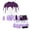 &&-Dark Purple1519, variant on Boys Swimsuit UPF 50+ Long Sleeve Rash Guard Swim Trunks Bathing Suits, Sizes 2-14