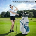 thumbnail image 2 of Gymax Golf Cart Bag Molded Lock Top Golf Bag w/14-Way Full Length Dividers 11 Pockets Navy, 2 of 10
