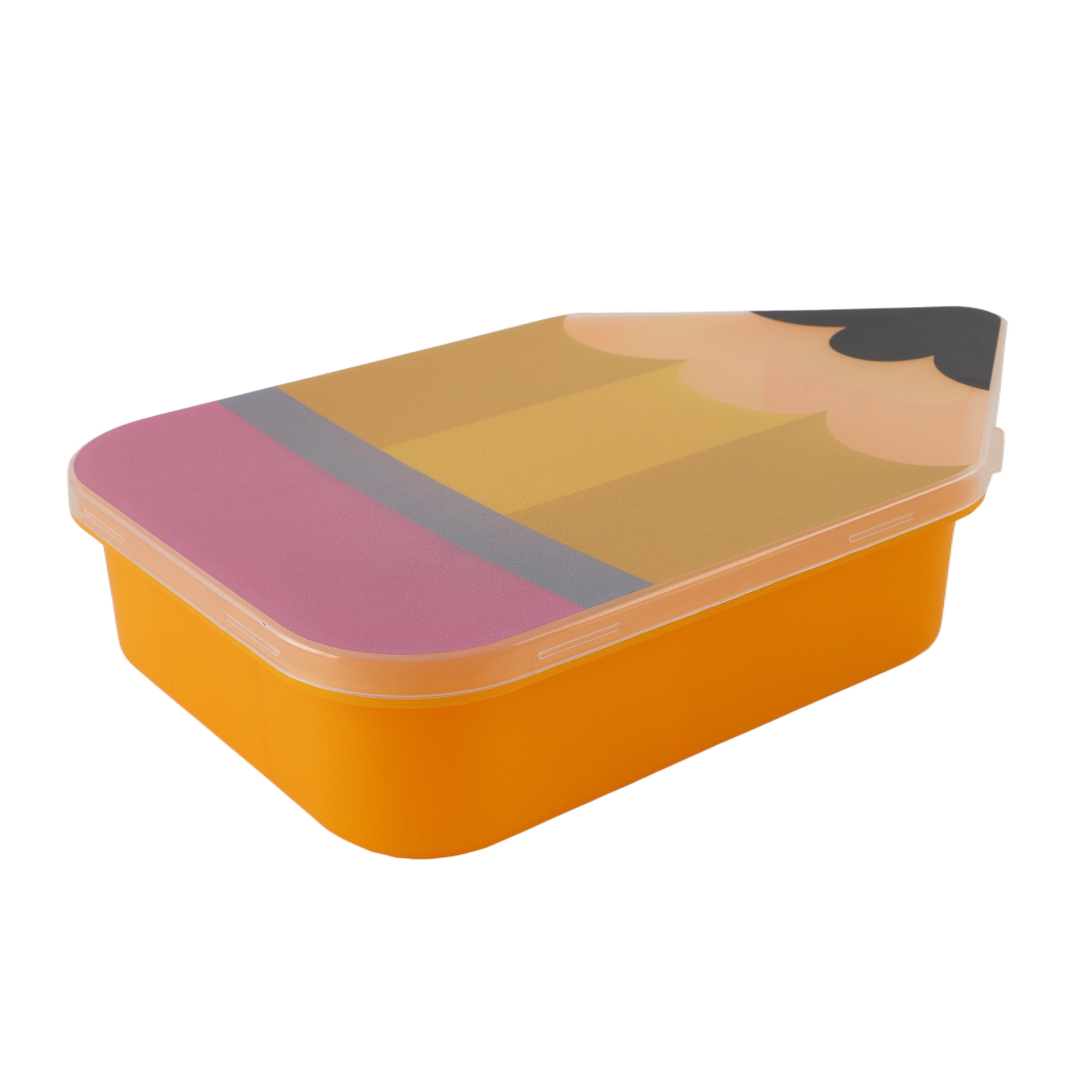 COOK WITH COLOR Lunch Box Container, 8-Grid Snack Box, Pencil Shape