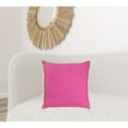 thumbnail image 6 of Fuchsia Solid Color Flange Edge Throw Pillow, 6 of 6