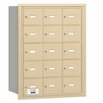 thumbnail image 3 of Salsbury Industries 15 Door Rear Load 4B Horizontal Mail Center, 3 of 4