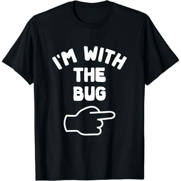 I'm With The Bug Funny Casual Halloween Costume Unisex T-Shirt