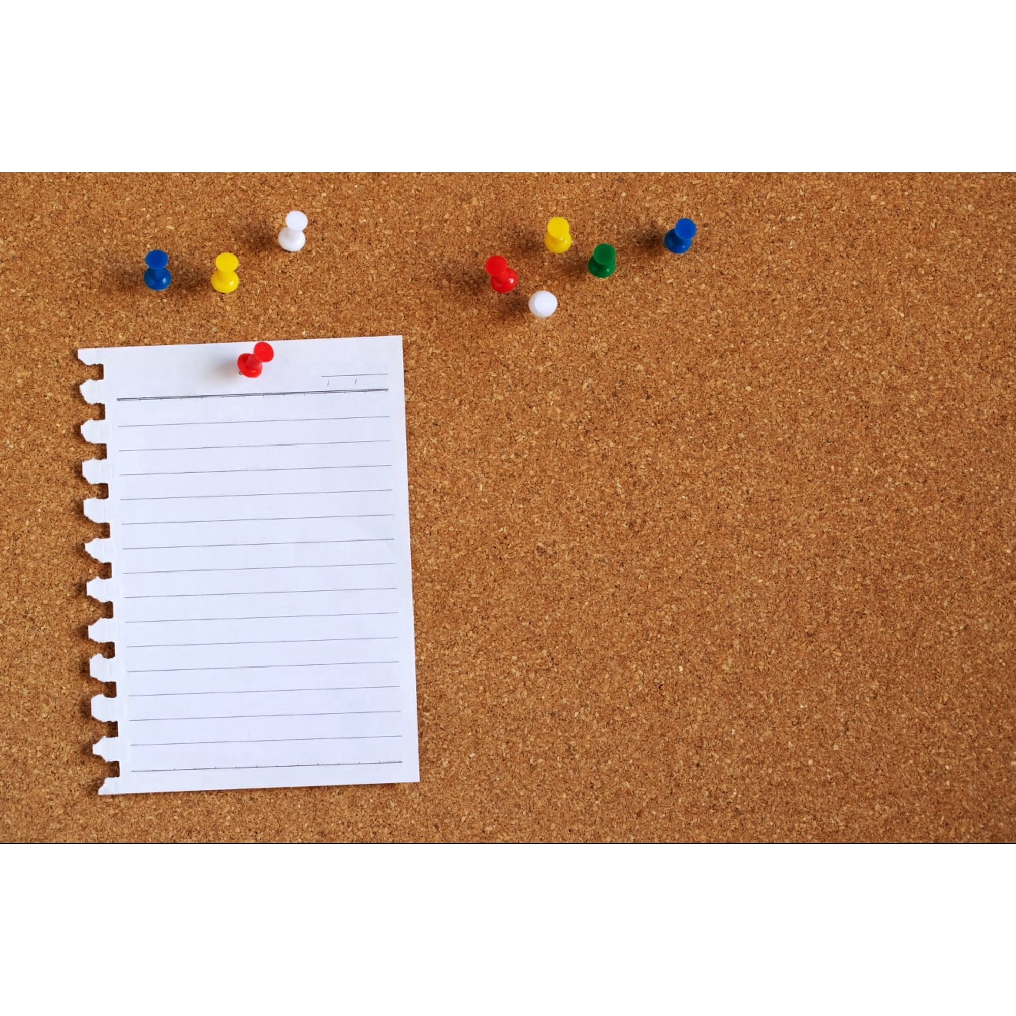 Manton Industrial Cork Sheet - 24" x 36" x 3/8" Thick Manton Cork Bulletin Board, 100% Natural