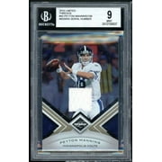 Peyton Manning Card 2010 Limited Threads #42 BGS 9