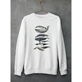 thumbnail image 3 of Whale Display Ii. Sweatshirt Men -Naomi McCavitt Designs, Male x-Large, 3 of 4