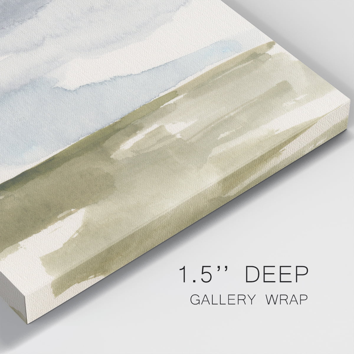 Wexford Home Open Field Sketch II-Premium Gallery Wrapped Canvas, 10" x 10" - Ready to Hang