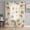 Off-White, variant on Desert Camels Sheer Curtains 45 Inches Length 2 Panels Set, Window Sheer Curtains for Living Room/Bedroom, Tropical Date Palm Trees Animal Light Filtering Rod Pocket Curtain 52''x45''x2