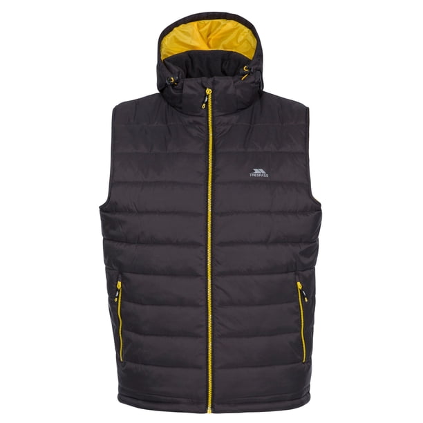 Trespass - Chaleco Acolchado Franklyn para Hombre (Gris Oscuro) Trespass UTTP4364_darkgrey