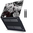 thumbnail image 1 of Hard Shell Case Cover Compatible with 2021 - 2023 Rel. MacBook Pro 14" with XDR Display & Touch ID Type C Cable Tie Model: A2779/A2442 Flower 0586, 1 of 5