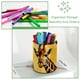 thumbnail image 3 of Organizador de escritorio compacto con portalápices: organizador de maquillaje funcional y juego de accesorios de escritorio, diseño de jirafa., 3 of 5