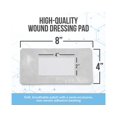 thumbnail image 3 of JJ Care Wound Care Adhesive Island Dressing Latex Free 4” X 8” 25 Pack, 3 of 5