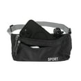 thumbnail image 5 of Unique Bargains 1 Pc Breathable Running Belt Diamond Fanny Pack for Sports to Carry Phone Keys Black, 5 of 6