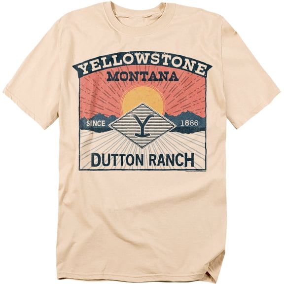 Yellowstone T-Shirt Dutton Ranch Montana 1886 Unisex Graphic Tee for Men & Women