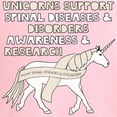 thumbnail image 3 of CafePress - Unicorns Support Spinal Disease - Women's Nightshirt, 3 of 4