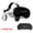 G18EB+B01, variant on Head-Mounted Magic Mirror G18EB High Definition Mobile Game Movie 3D Virtual Reality Glasses Support 4.7-7 Inch Phones