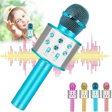 Kids Karaoke Microphone for Girl Toys: Christmas Birthday Gifts Ideas for 3 4 5 6 7 8 9 10 Year Old Girls