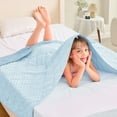thumbnail image 6 of Teler Weighted Blanket for Kids，Weighted Lap Blanket（36 x 48，3lbs）, Sky Blue, 6 of 7