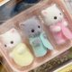 thumbnail image 4 of Venta caliente Original Sylvanian Families Bebé Gato Persa Trillizos Muñeca de Juguete Figuras de Colección Modelo Juguetes Niña Linda Muñeca Regalos de Cumpleaños, 4 of 5