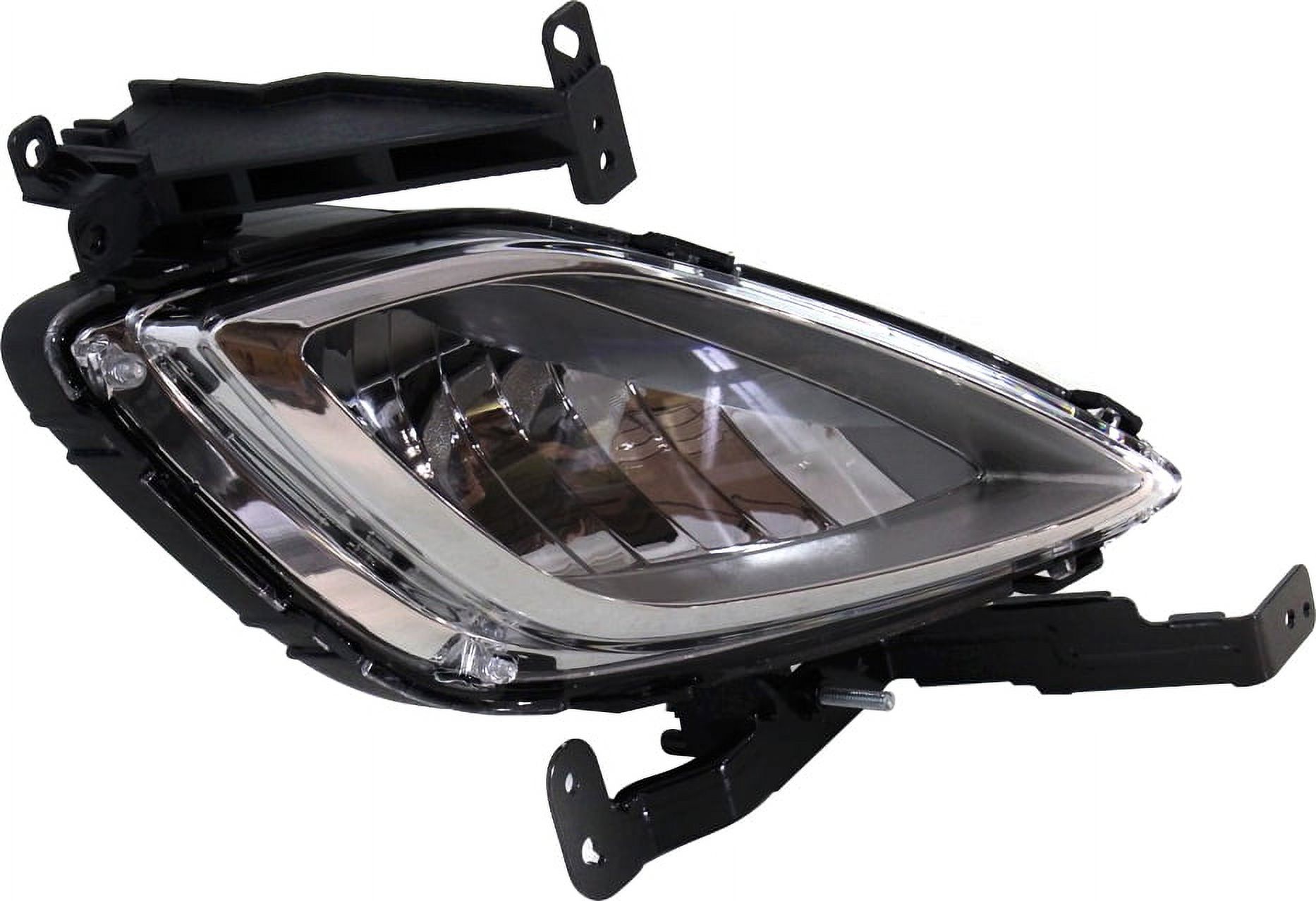 Replacement REPH107541 Fog Light Compatible with 2011-2013 Hyundai Elantra Front, Right Passenger With bulb(s)