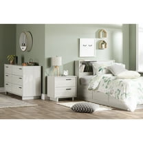 South Shore Fynn, Contemporary Dresser,  White