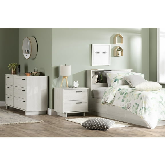 South Shore Fynn, Contemporary Dresser, White