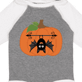 thumbnail image 4 of Inktastic Halloween Pumpkin Funny Bat Boys or Girls Long Sleeve Baby Bodysuit, 4 of 5
