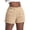 Apricot, variant on Gocolloa Plus Size Shorts Women Summer Casual High Waisted Loose Lounge Workout Running Sweat Shorts White Heather 2X