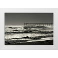 thumbnail image 3 of Alan Hausenflock 4x24 White Modern Wood Framed Wall Art Titled - Silver Sea I, 3 of 5