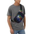 thumbnail image 5 of Saiise inside out 2 Print Fanny Pack Crossbody Bag for Women and Men, Belt Bag for Hiking Bum Bag with Adjustable Strap, Waist pack for Running Workout Sports Travel, 5 of 7