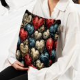 thumbnail image 6 of Hearts Battle Throw Pillow - Velvet Pillow Inserts Covers with Unique Patterns - Set of 2 - Available in 16x16, 18x18, 20x20 Inches for Various Occasions, 6 of 6