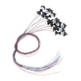 thumbnail image 2 of Conjunto de 10 Mini Modelos de Postes de Lámpara HO OO para Modelismo con Luces LED 3V - Tamaño 79 Pulgadas, 2 of 8