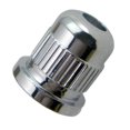thumbnail image 4 of 4 Pieces Guitar Bass Through Body Ferrules Bushing Guitar Parts String Mounting Ferrules Bushing Silver, 4 of 9