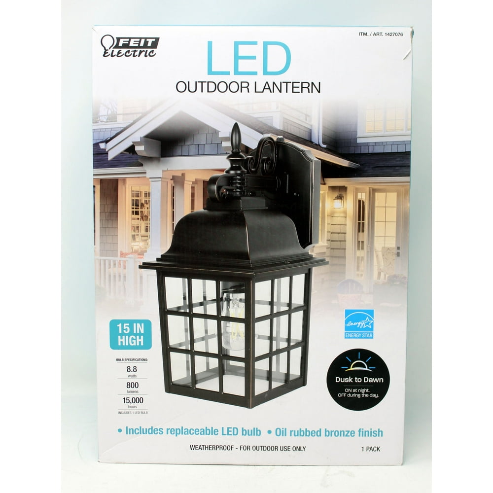 Feit Electric LED Outdoor Lantern 800 Lumens 1 Count