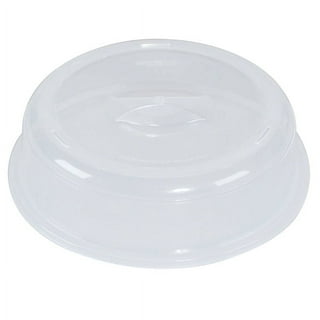 Ram-pro Plastic Microwave Plate Cover Spatter Guard w/Paragon Steam Vented Clear Lid